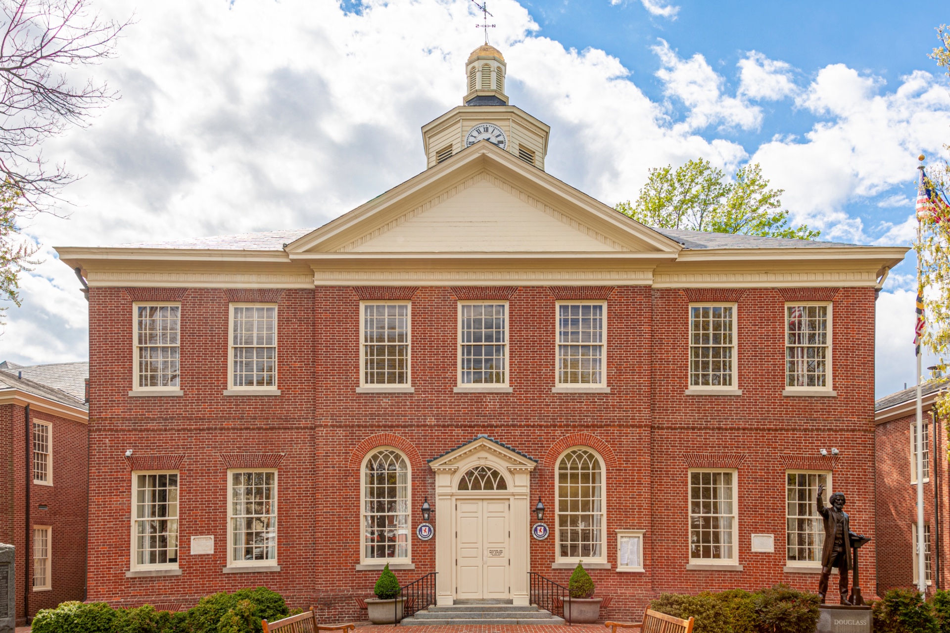 Historic Talbot County Courthouse in Easton, Maryland
